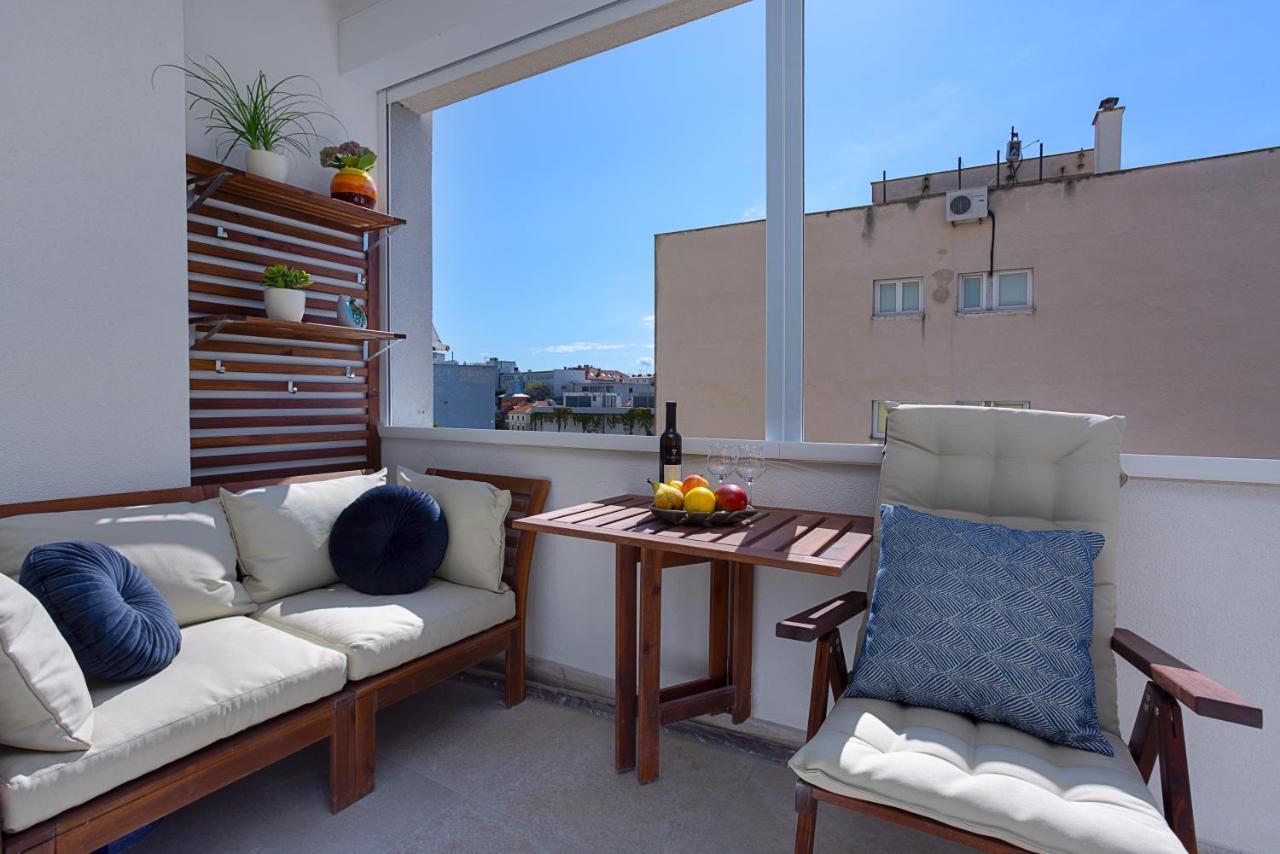 Deluxe City Center Blue Apartment Split Exterior foto