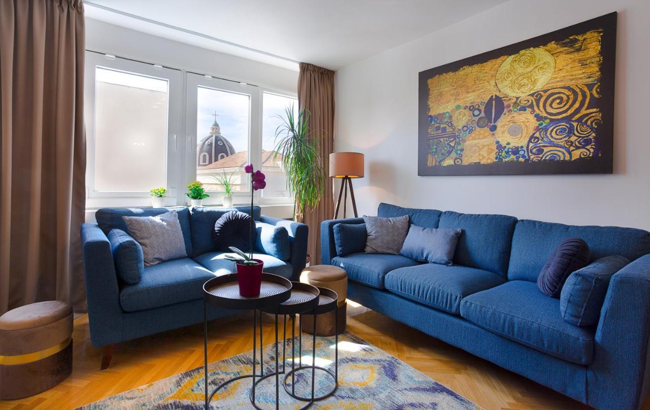 Deluxe City Center Blue Apartment Split Exterior foto